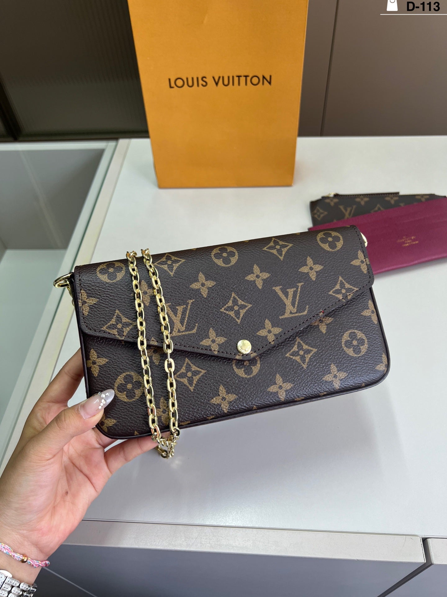 LV 3-in-1 Envelope Bag