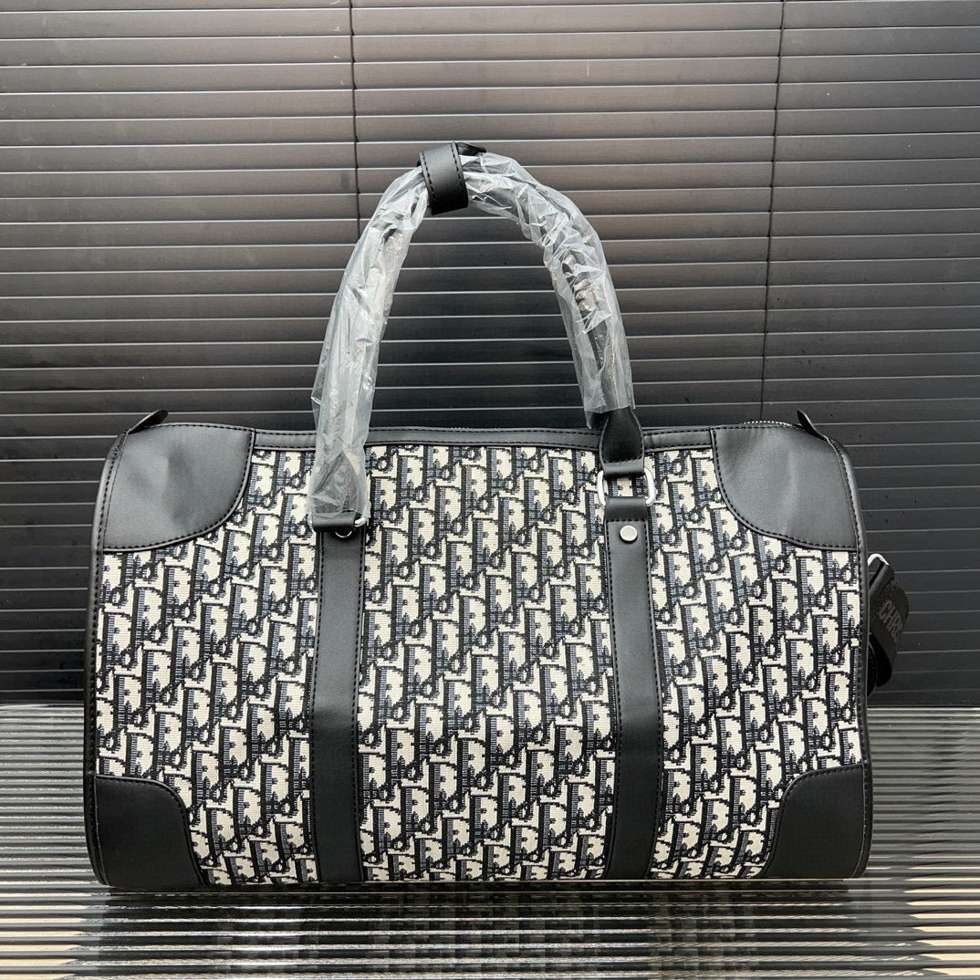 DIOR Jacquard Embroidered Travel Bag