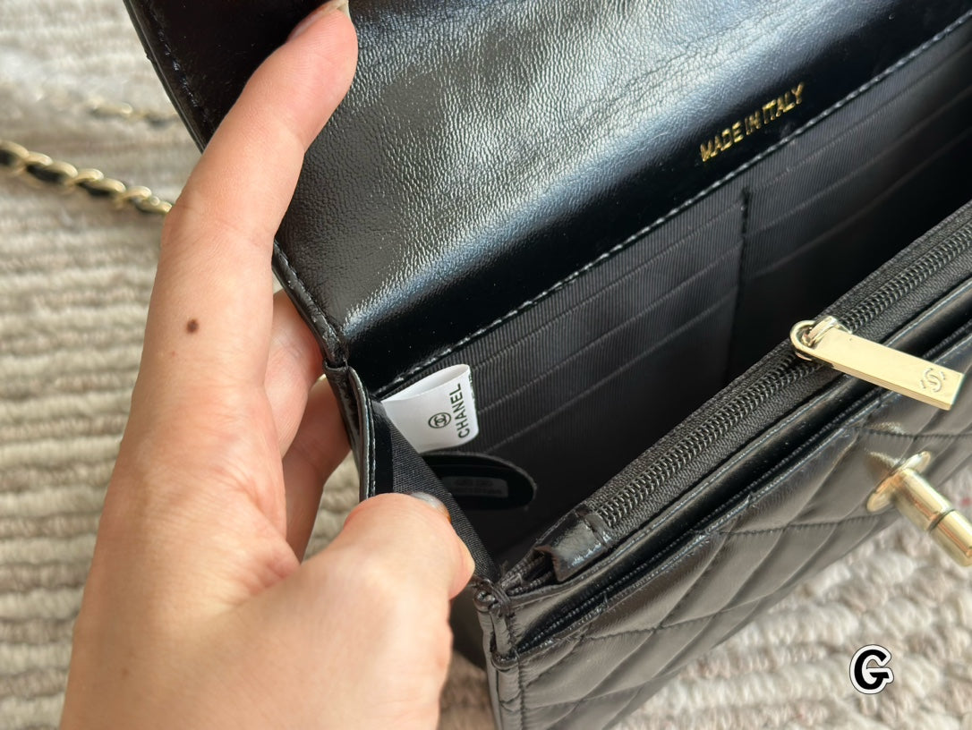 The Chanel WOC Tote Cowhide.