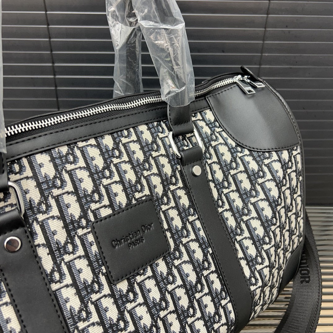 DIOR Jacquard Embroidered Travel Bag