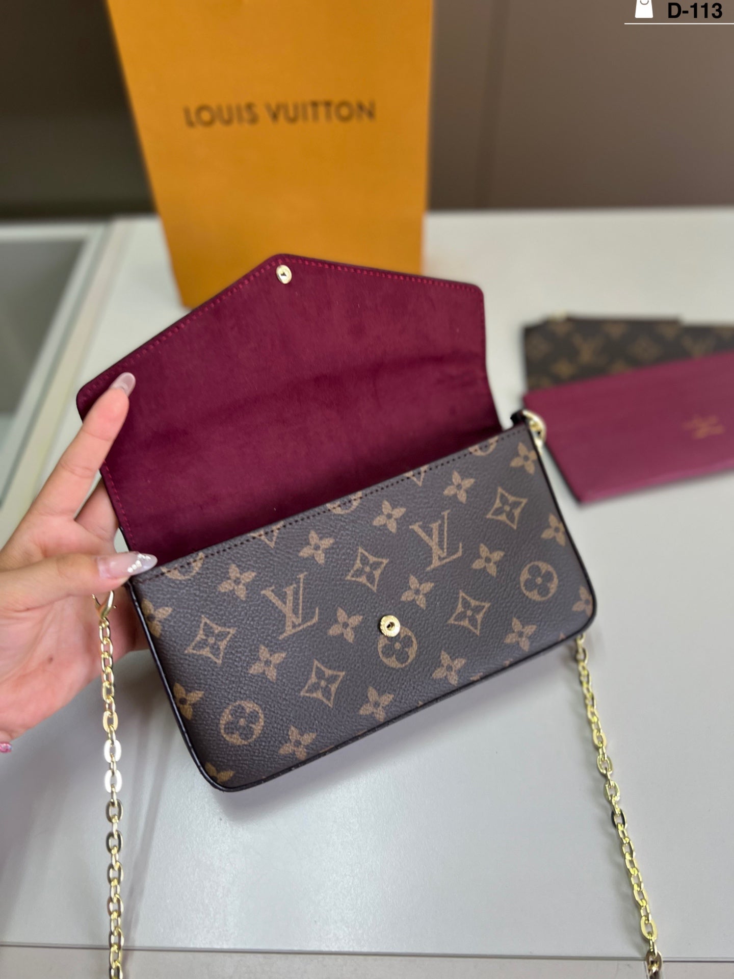 LV 3-in-1 Envelope Bag