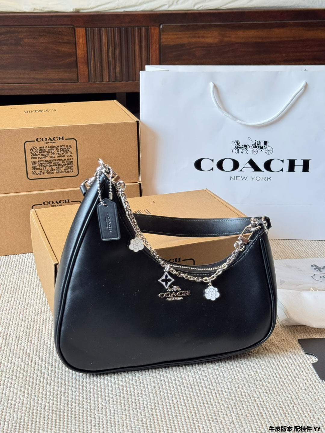 Coach Twisted Teri Saddle Bag