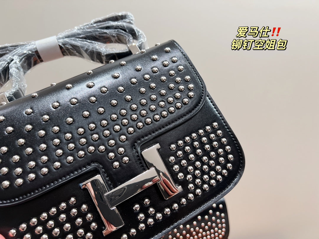 Hermès studded Constace bag