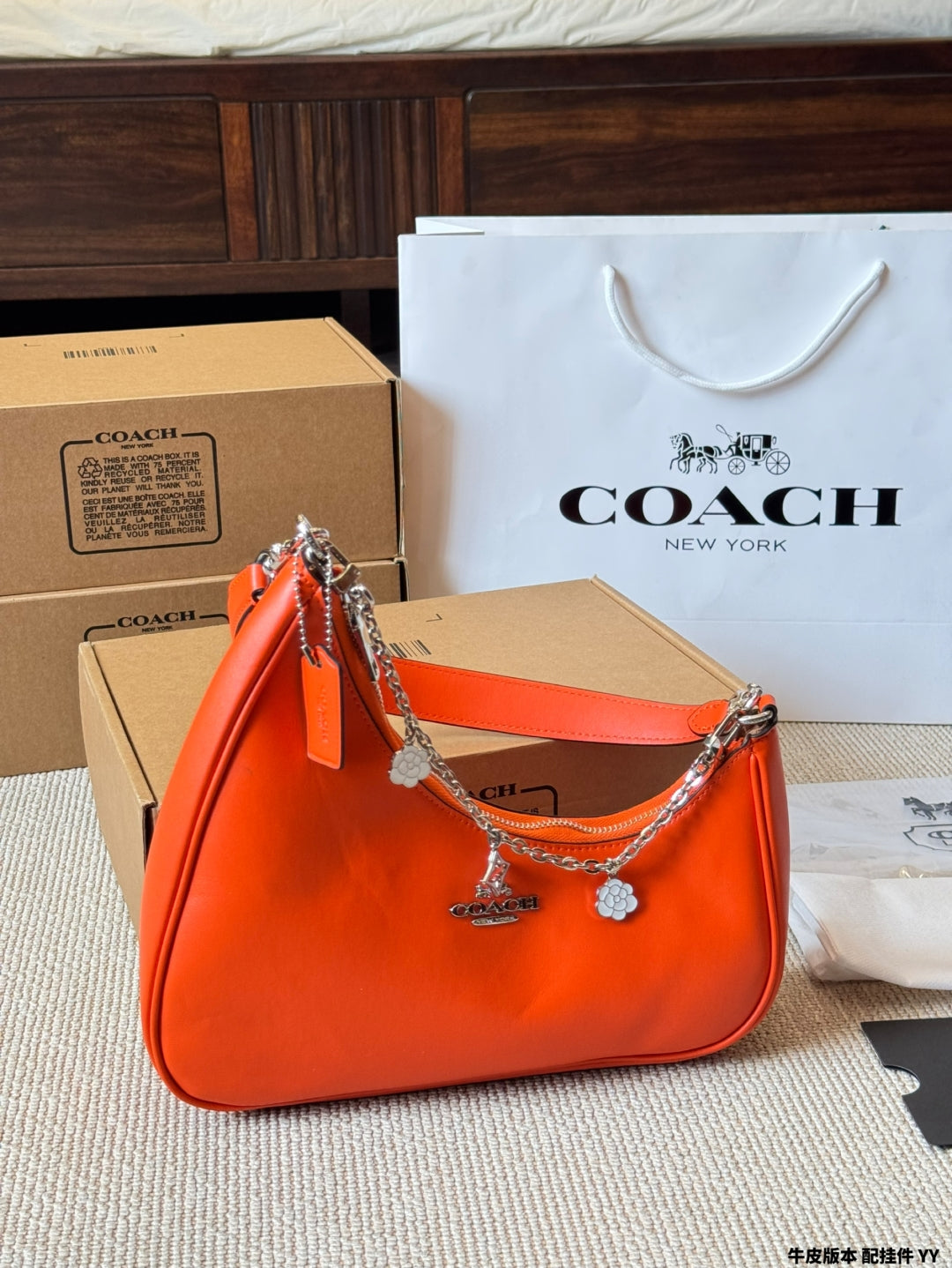 Coach Twisted Teri Saddle Bag