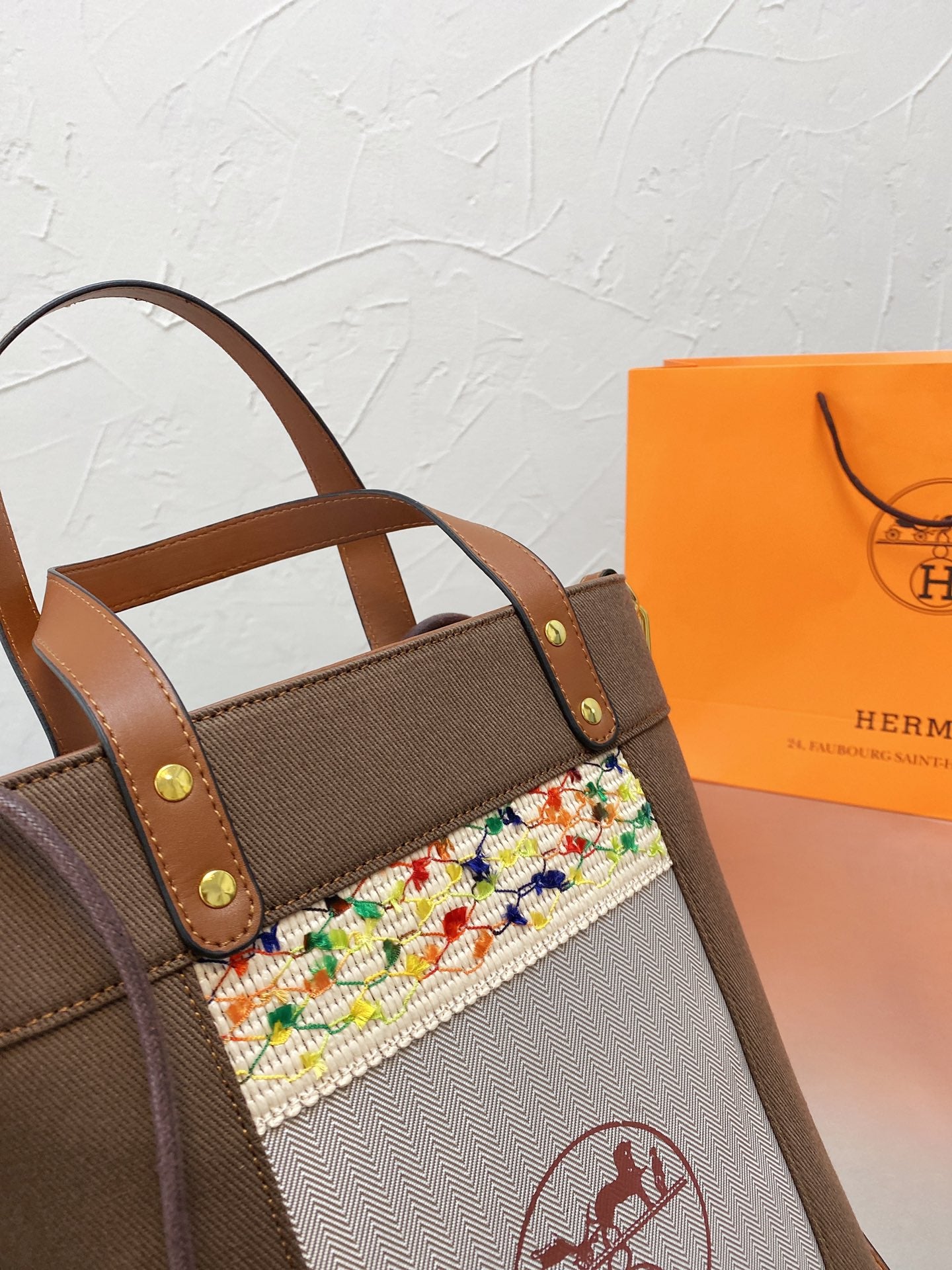 The incredibly popular Hermès bucket bag