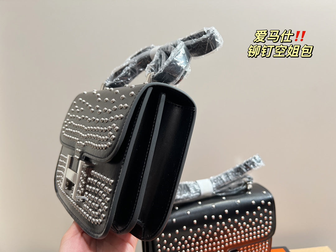 Hermès studded Constace bag