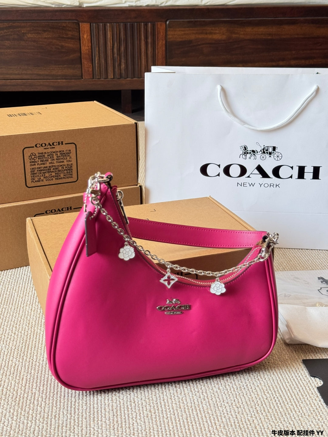 Coach Twisted Teri Saddle Bag