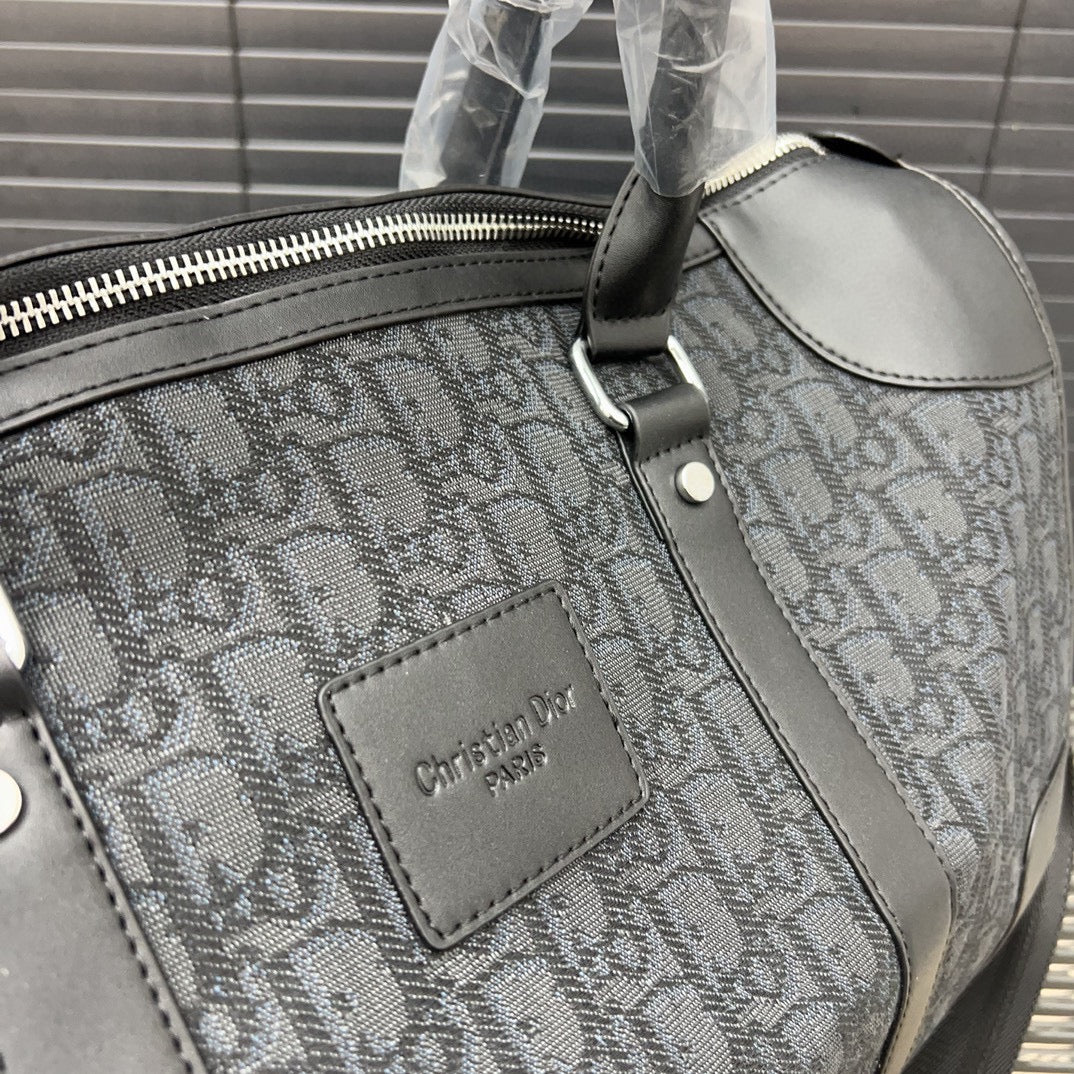 DIOR Jacquard Embroidered Travel Bag