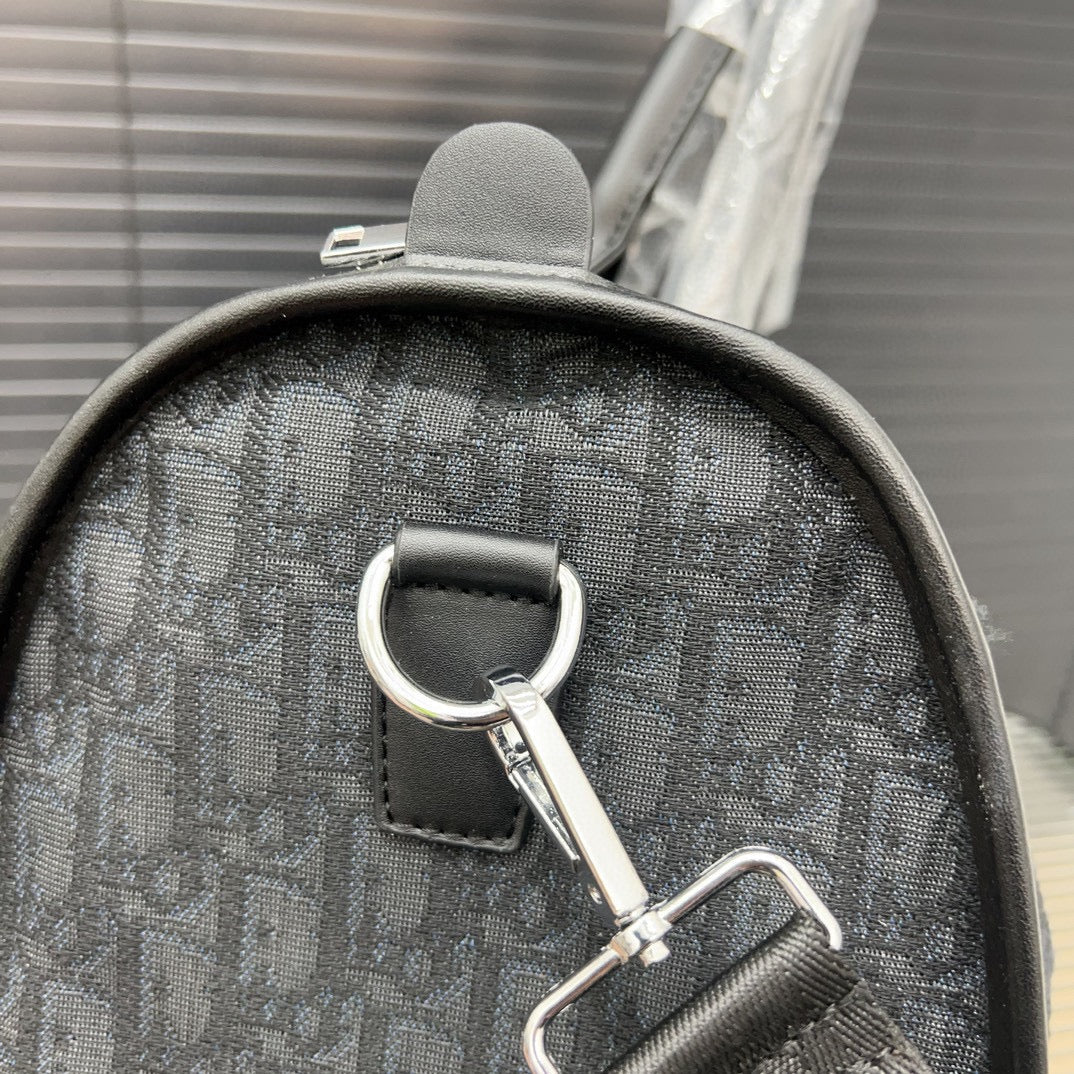 DIOR Jacquard Embroidered Travel Bag