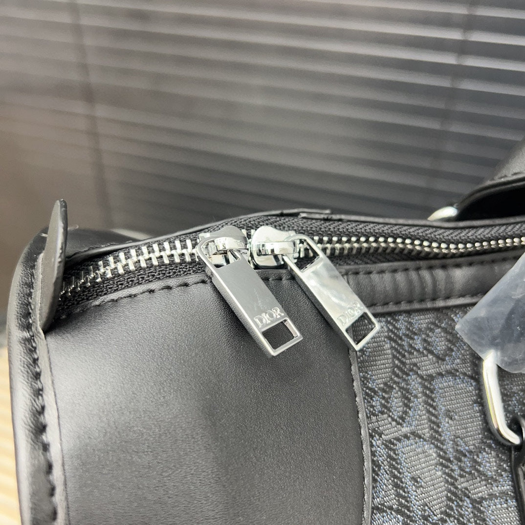 DIOR Jacquard Embroidered Travel Bag