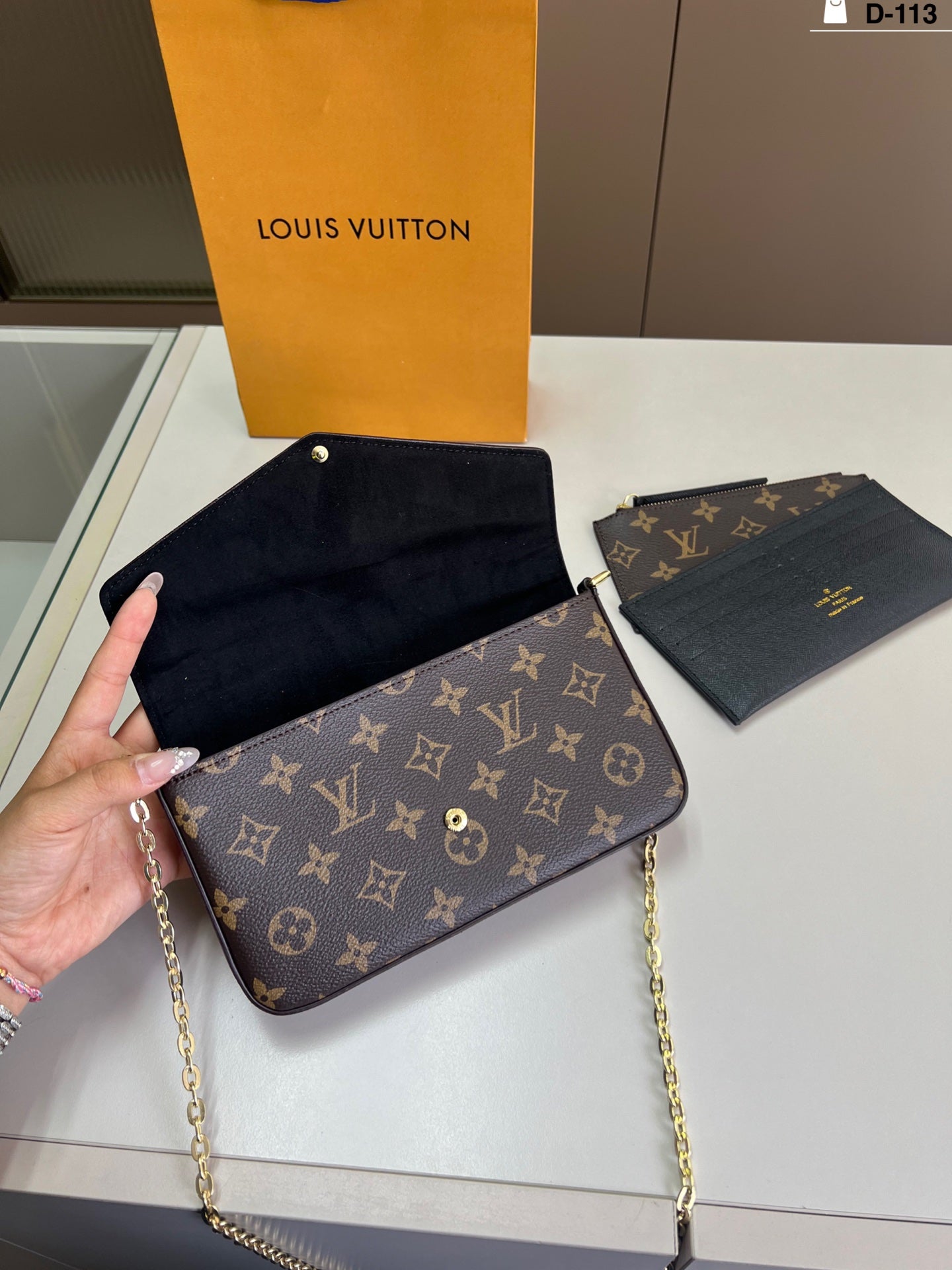 LV 3-in-1 Envelope Bag