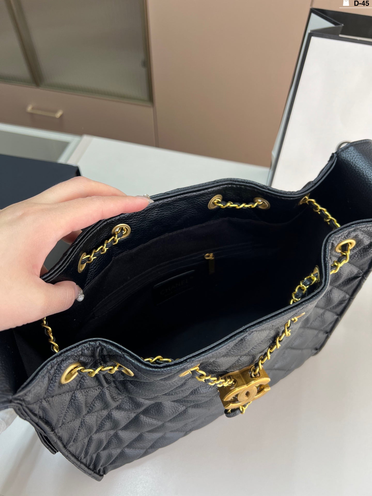 Chanel Hippie Underarm Tote Bag