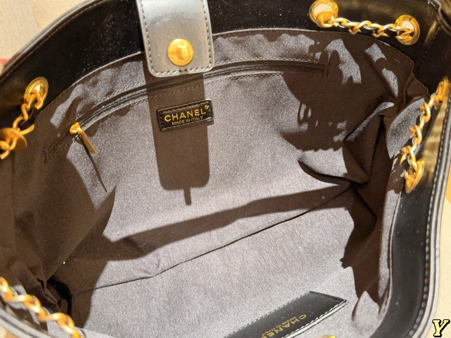 Chanel New 25a Tote Hobo Shopping Bag