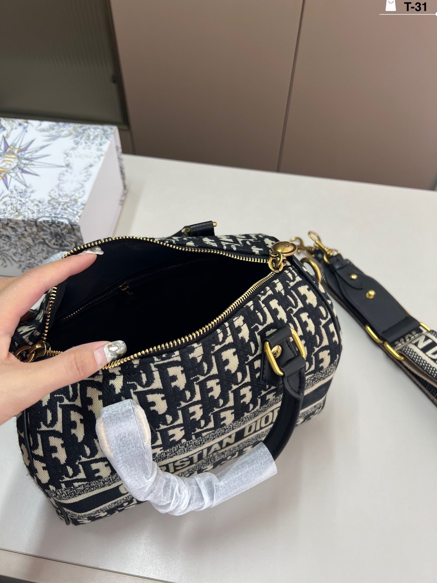 Dior Boston Pillow Bag
