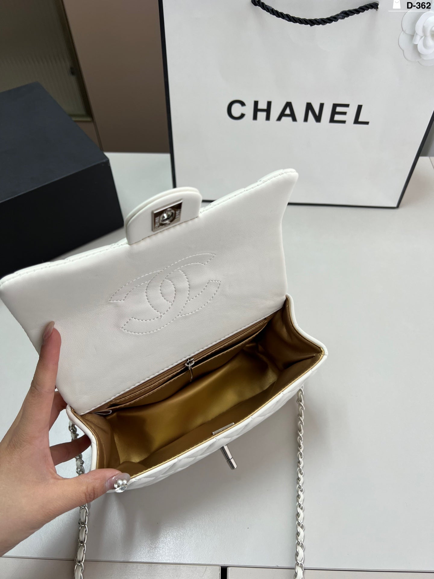 CHANEL Square Handle Bag