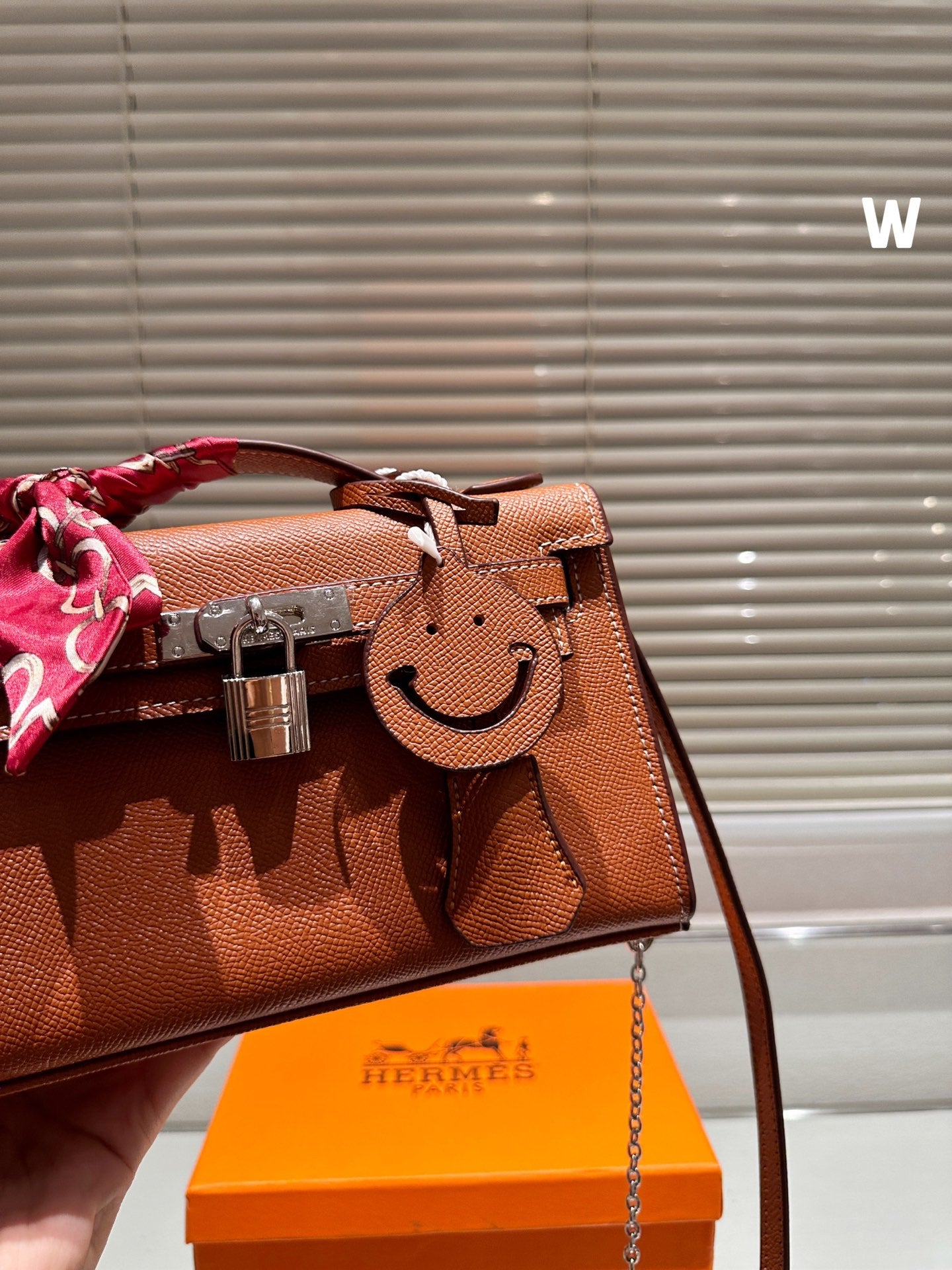 Hermès Crocodile-Pattern Kelly Bag