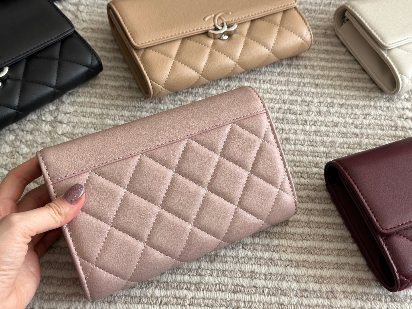 The new WOC Chanel Fortune Bag is a small carry-on bag