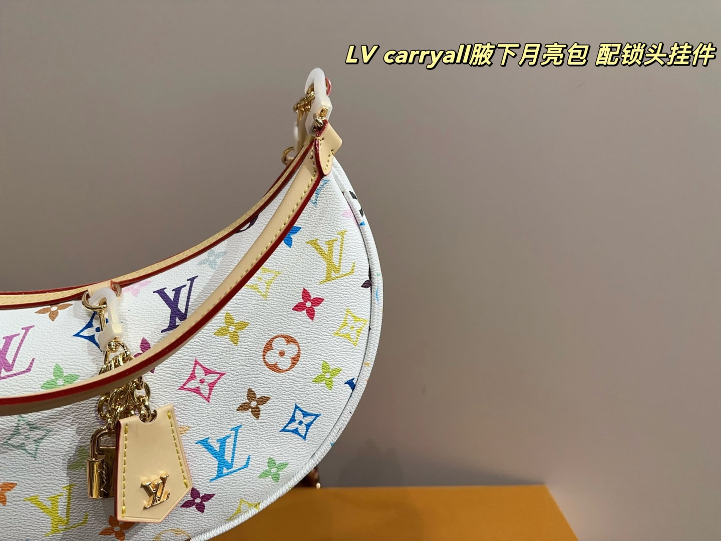 LV Carryall Crescent Bag