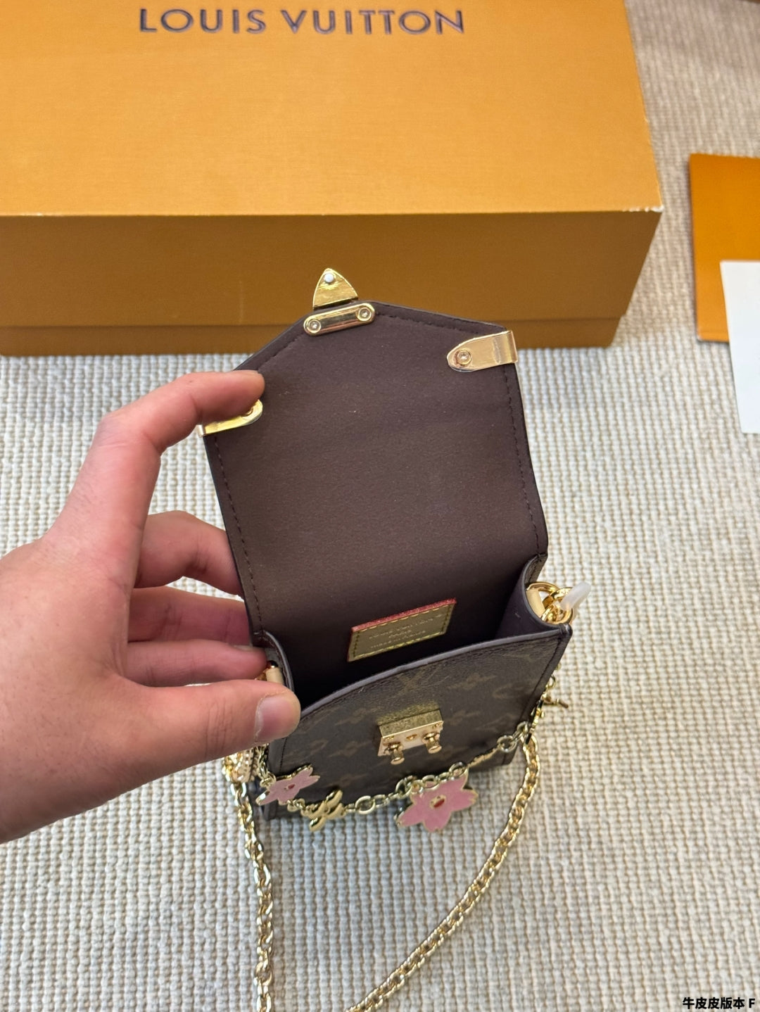 LV Vertical ZippyWallet Phone Bag