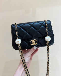 Chanel 24S  popular pearl chain bag