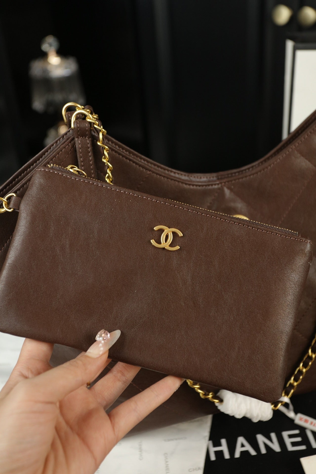 CHANEL Tote Bag, Shopping Bag, Shoulder Handbag, Chain Bag