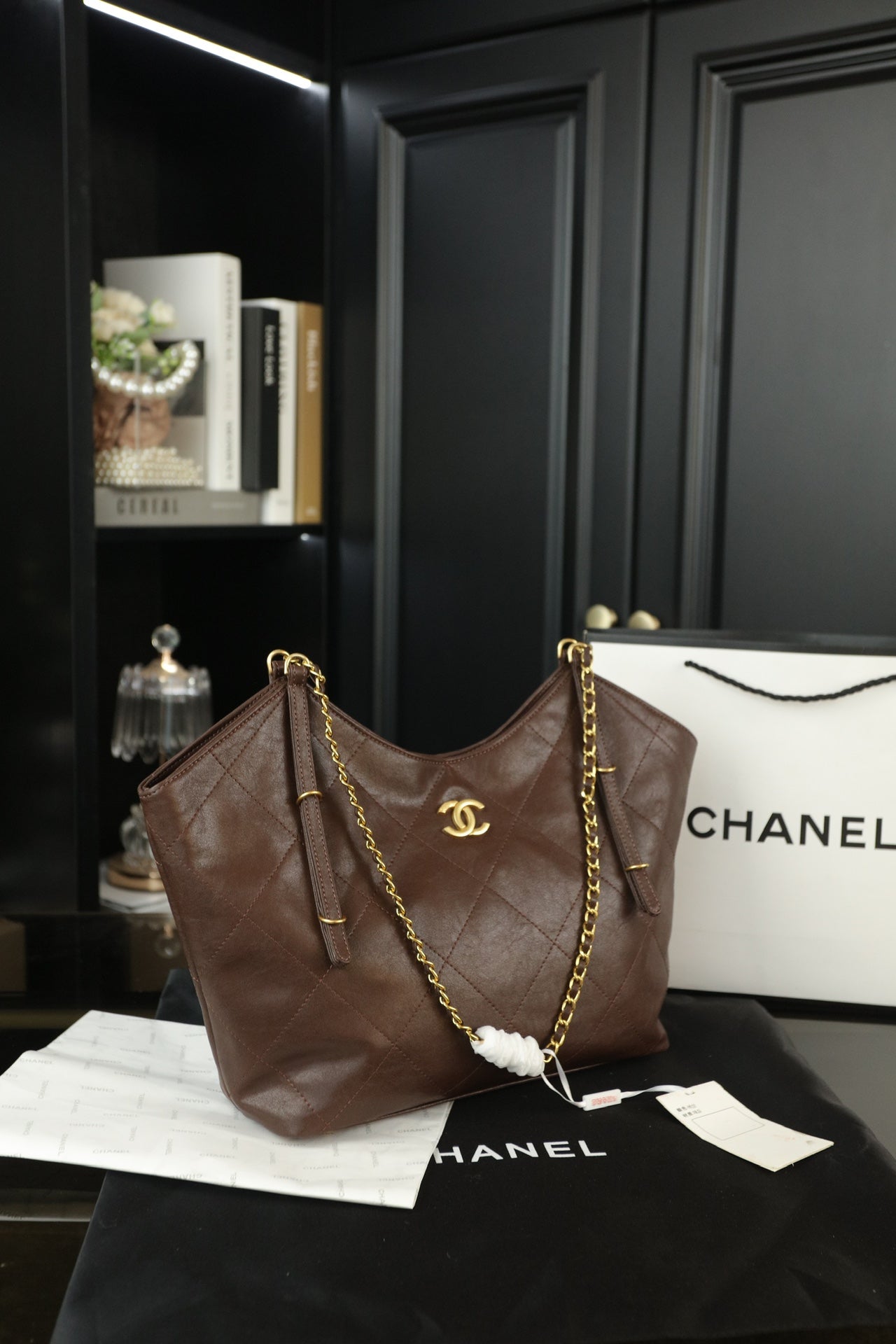 CHANEL Tote Bag, Shopping Bag, Shoulder Handbag, Chain Bag