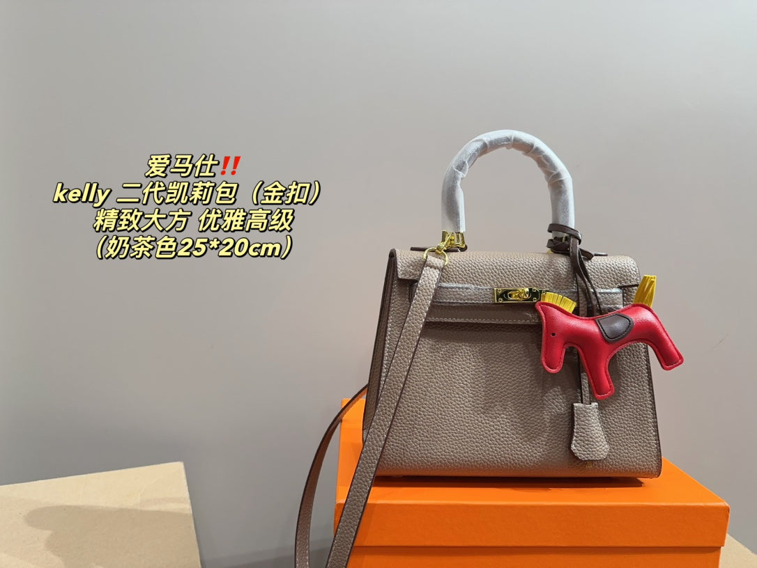 Hermès Kelly II (gold buckle)