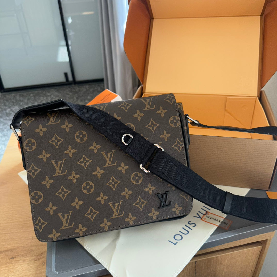 LV Limited Edition Men's Cowhide Messenger Bag 💼