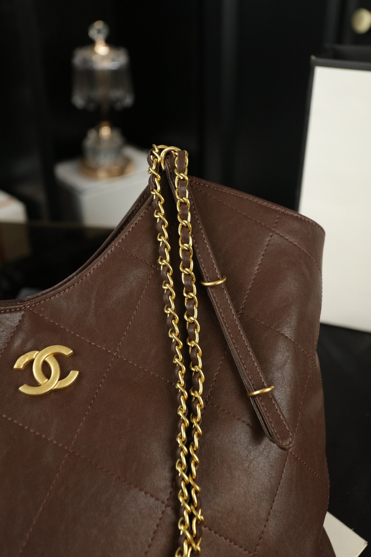 CHANEL Tote Bag, Shopping Bag, Shoulder Handbag, Chain Bag