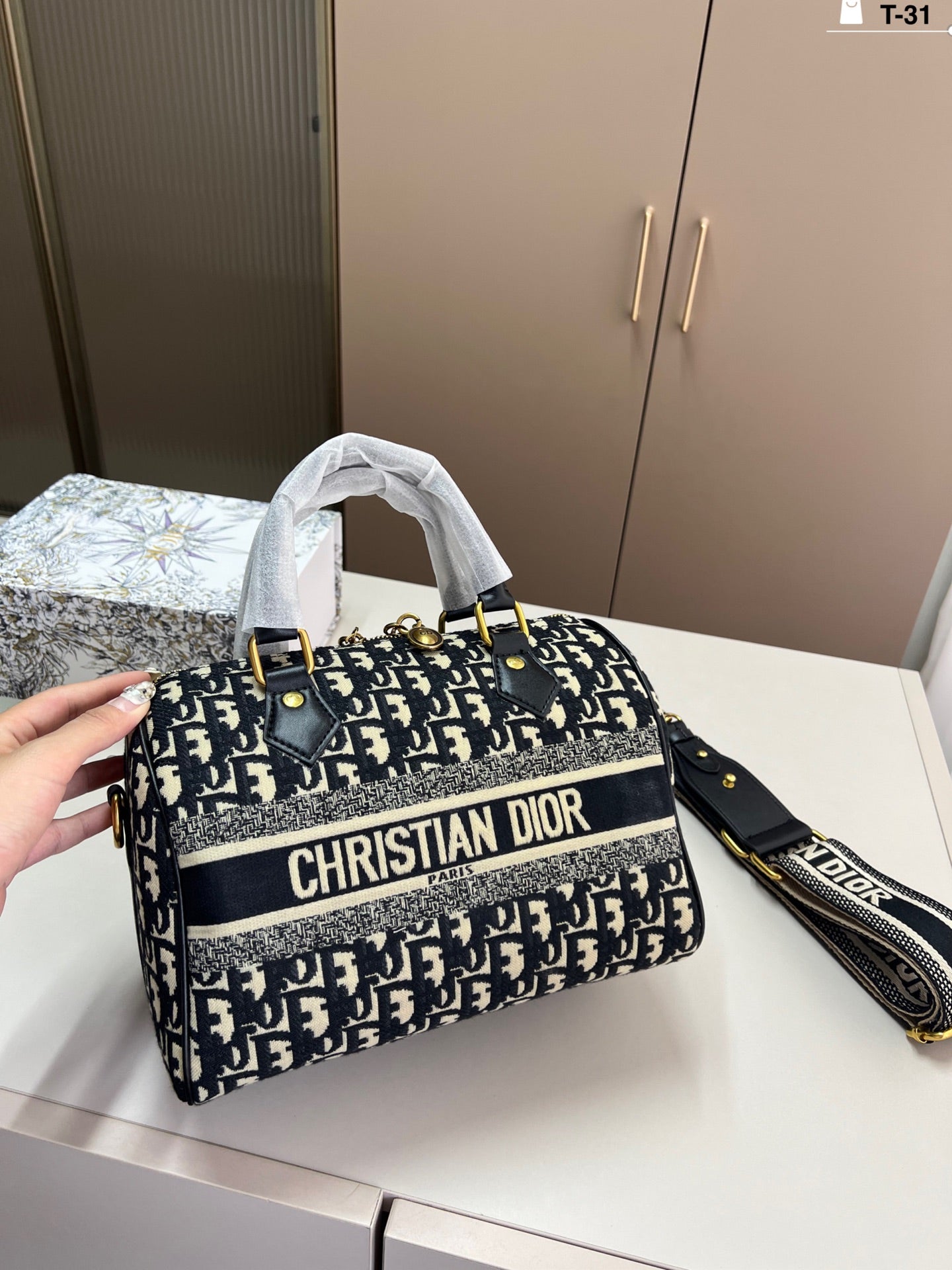 Dior Boston Pillow Bag