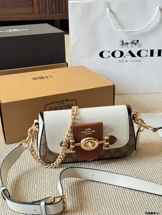 Coach Brie Turnlock Underarm Bag