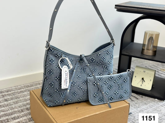 LV24 Limited Edition Denim Carryall Medium