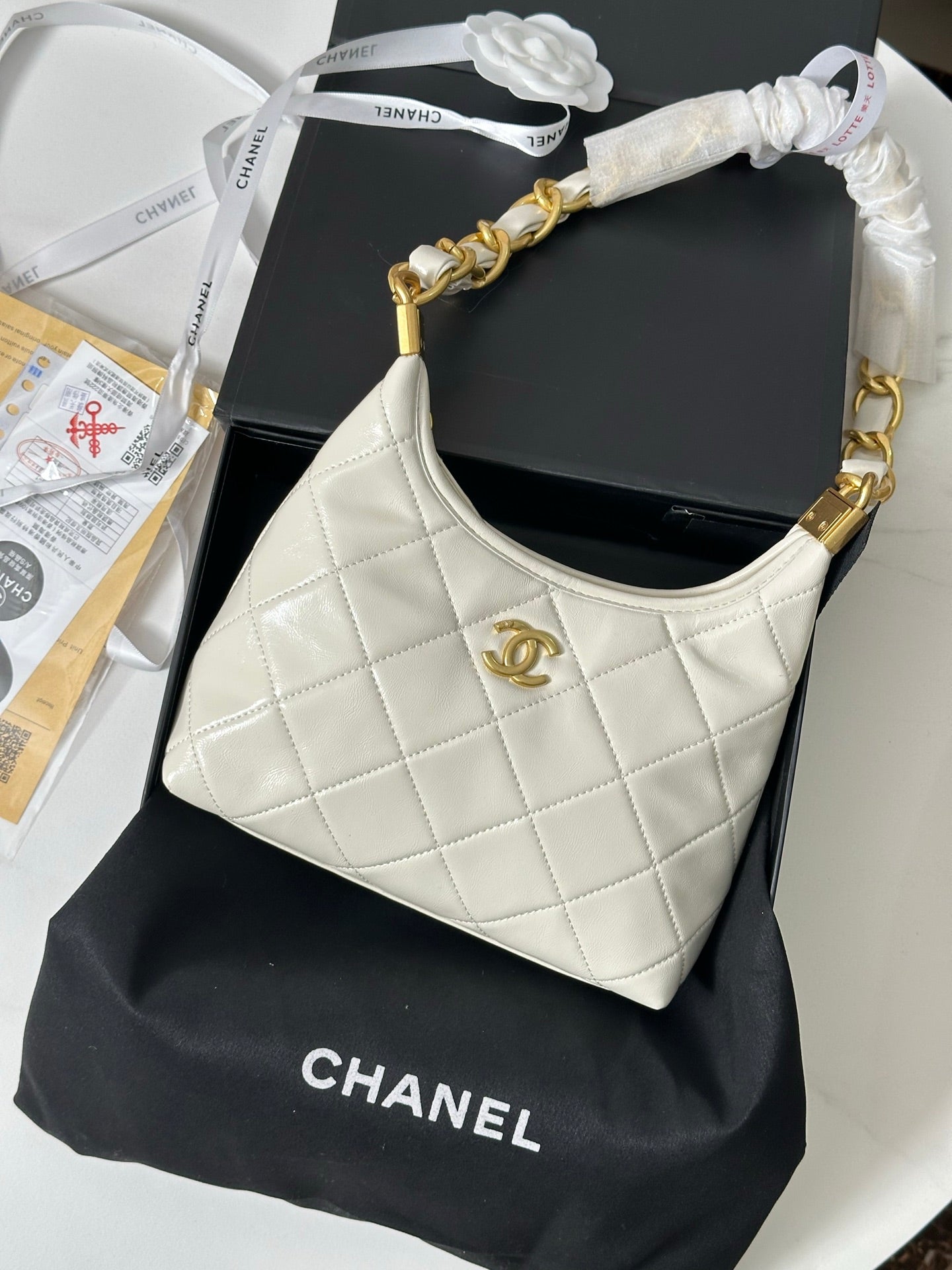 Chanel 2024 New Arrival Hobo Shoulder Bag