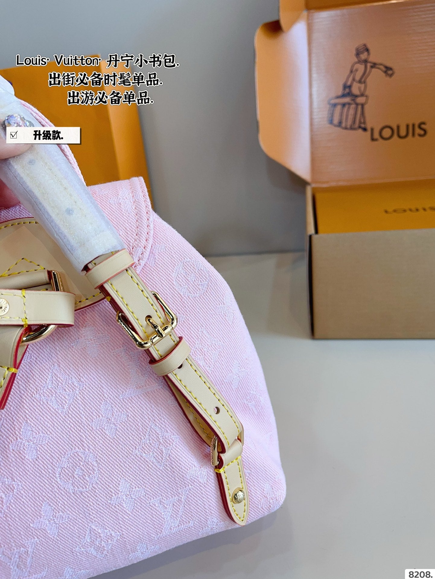 LV Excursion Denim Backpack