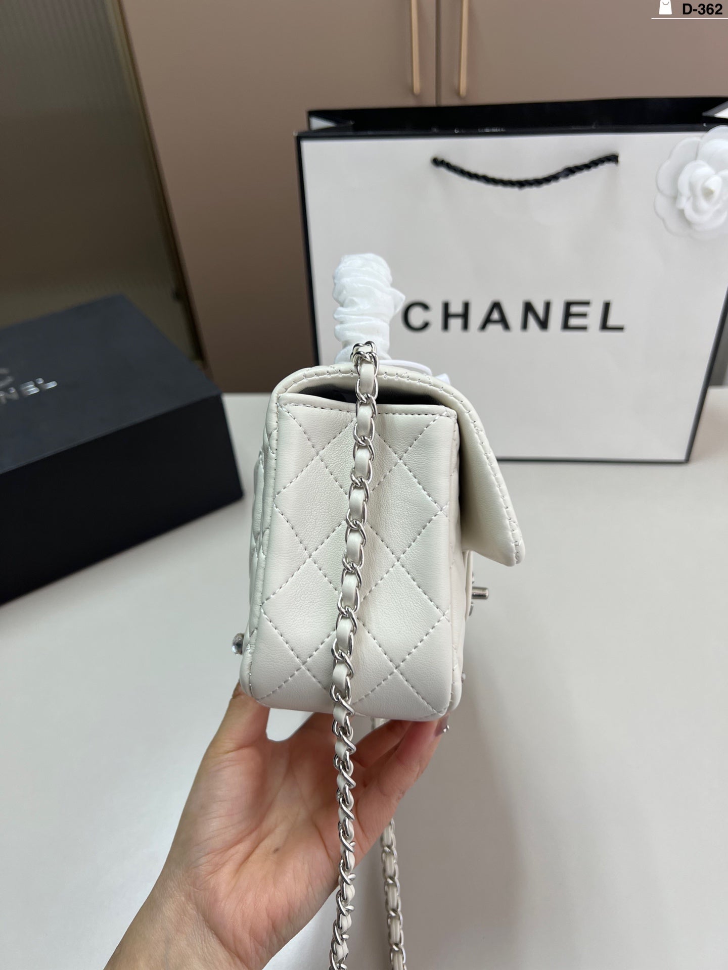 CHANEL Square Handle Bag