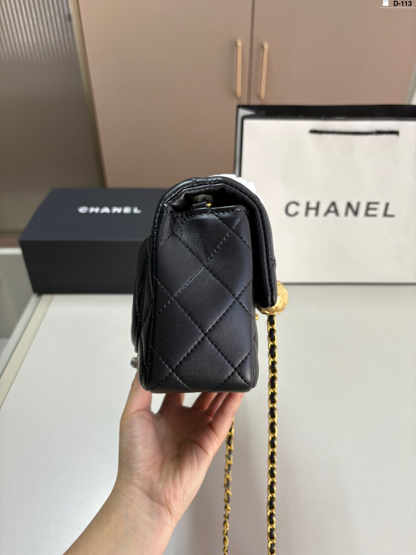 CHANEL Square Handle Bag