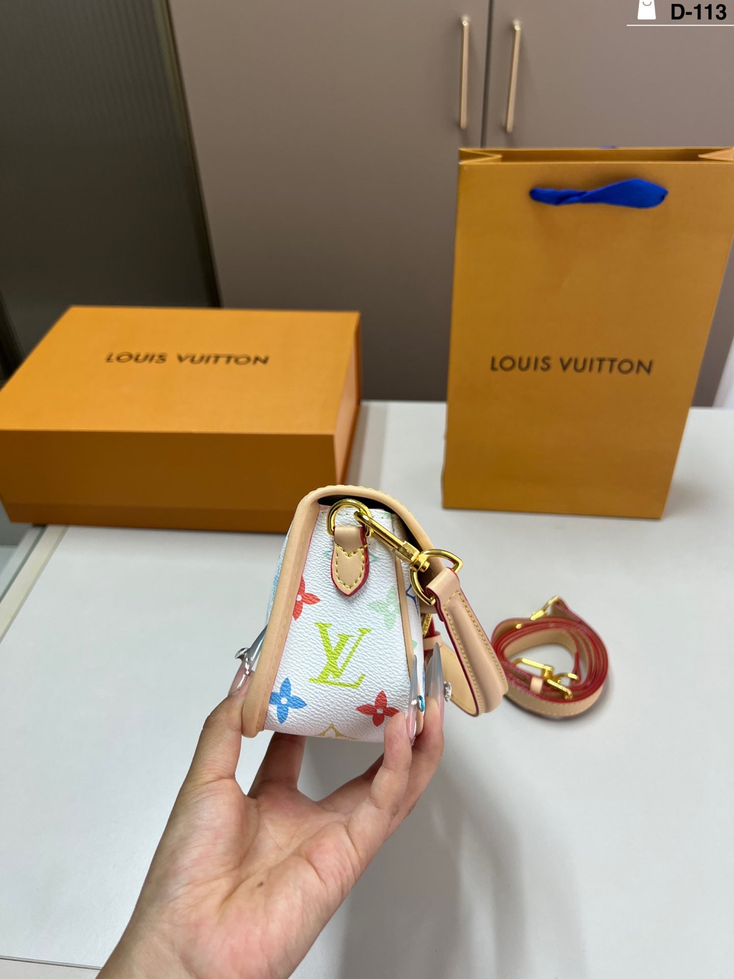 LV Louis Vuitton Mini Baguette Bag