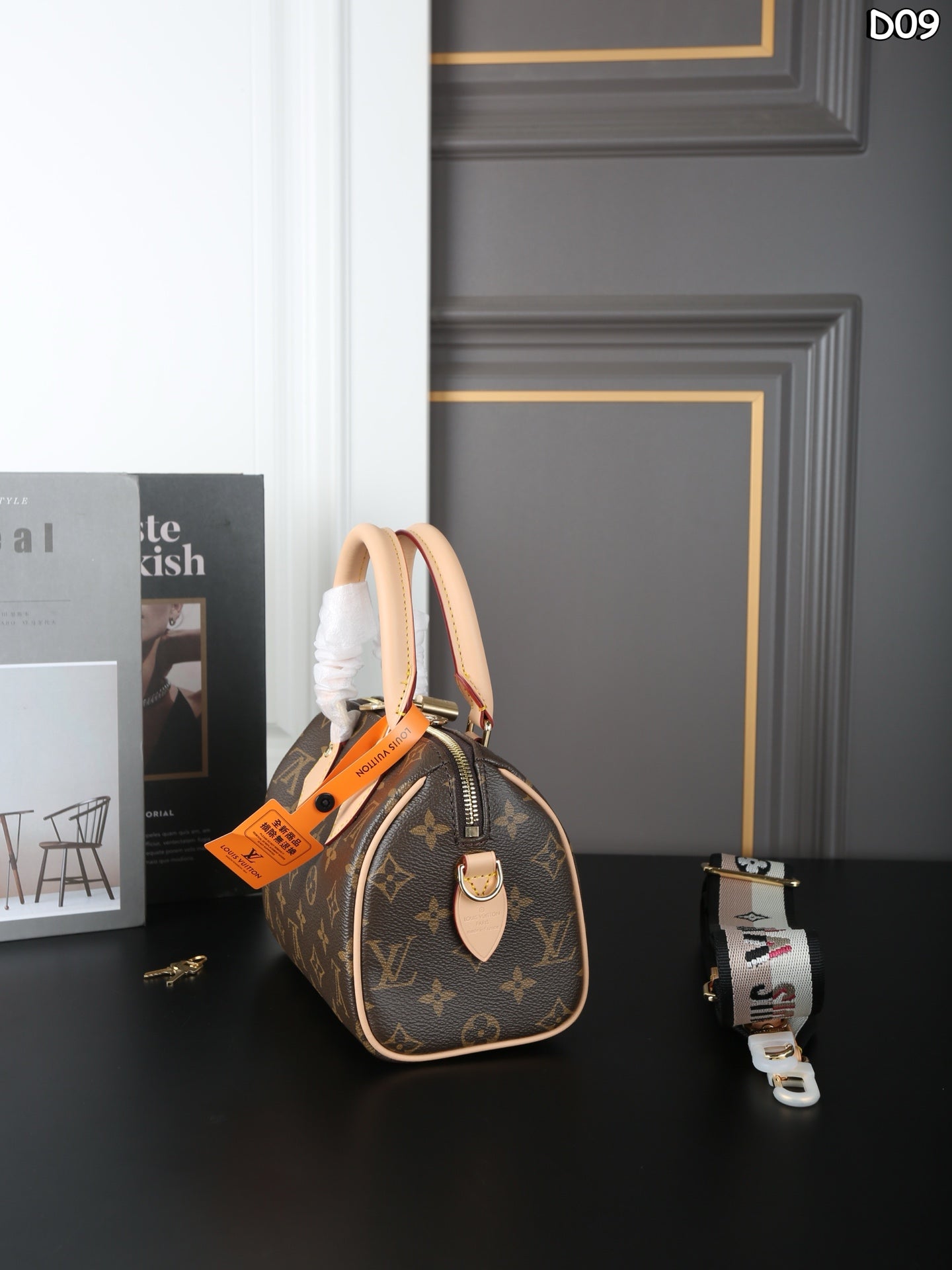 LV Speedy 20 Pillow Bag Handbag Shoulder Bag Crossbody Bag