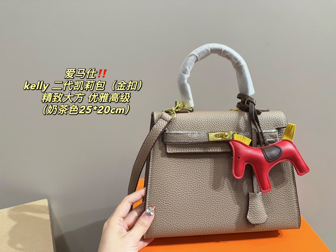 Hermès Kelly II (gold buckle)