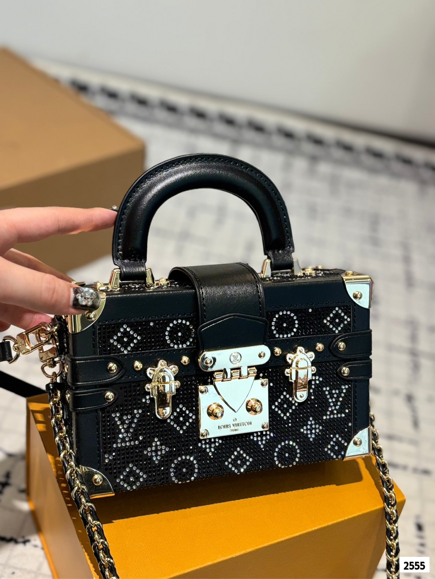 LV Small Hard Case Bag