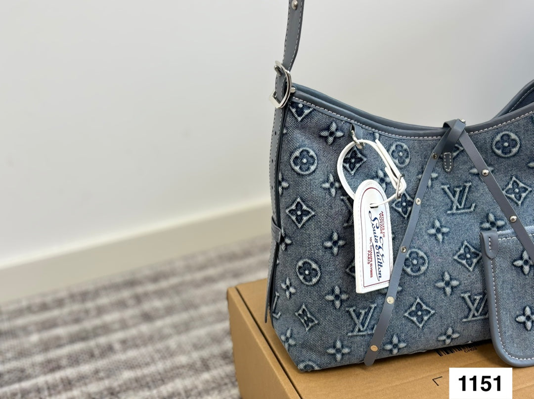 LV24 Limited Edition Denim Carryall Medium