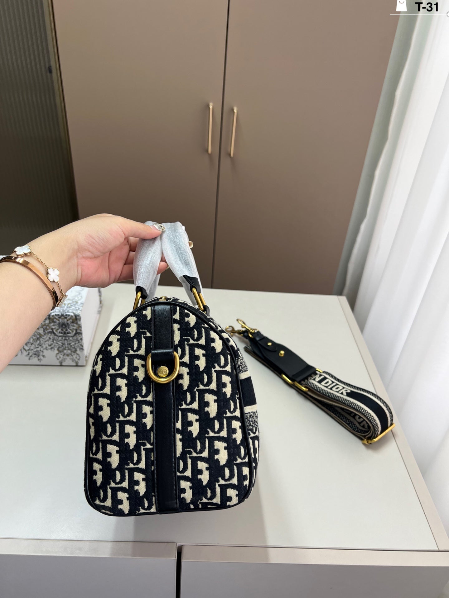 Dior Boston Pillow Bag