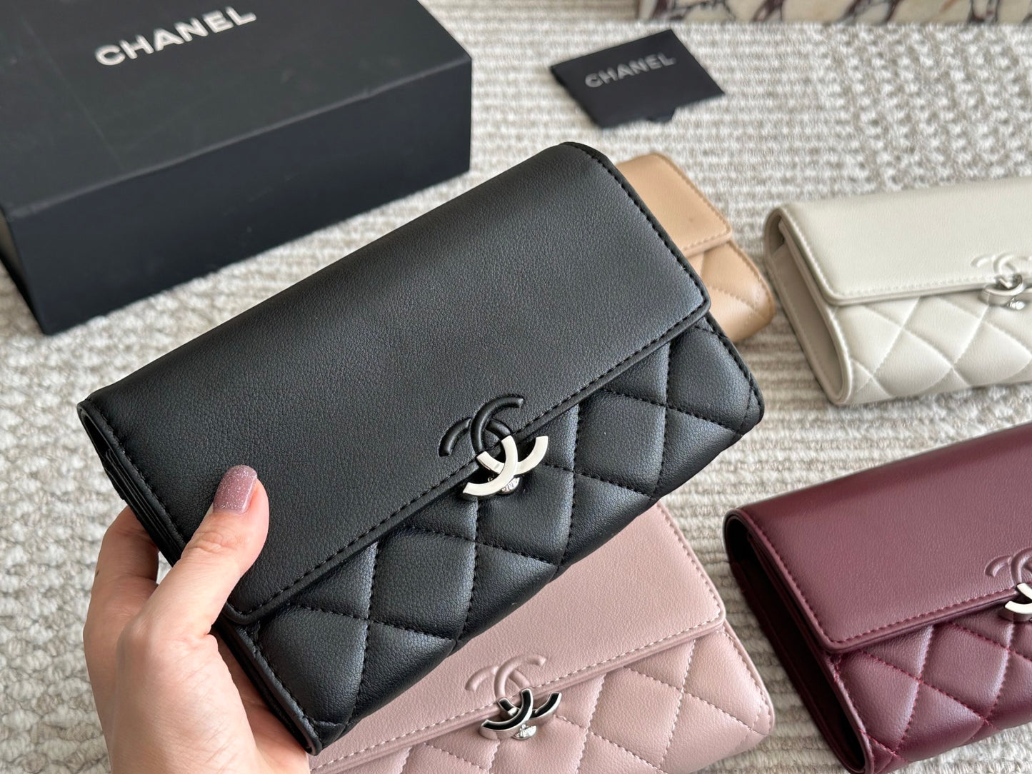 The new WOC Chanel Fortune Bag is a small carry-on bag