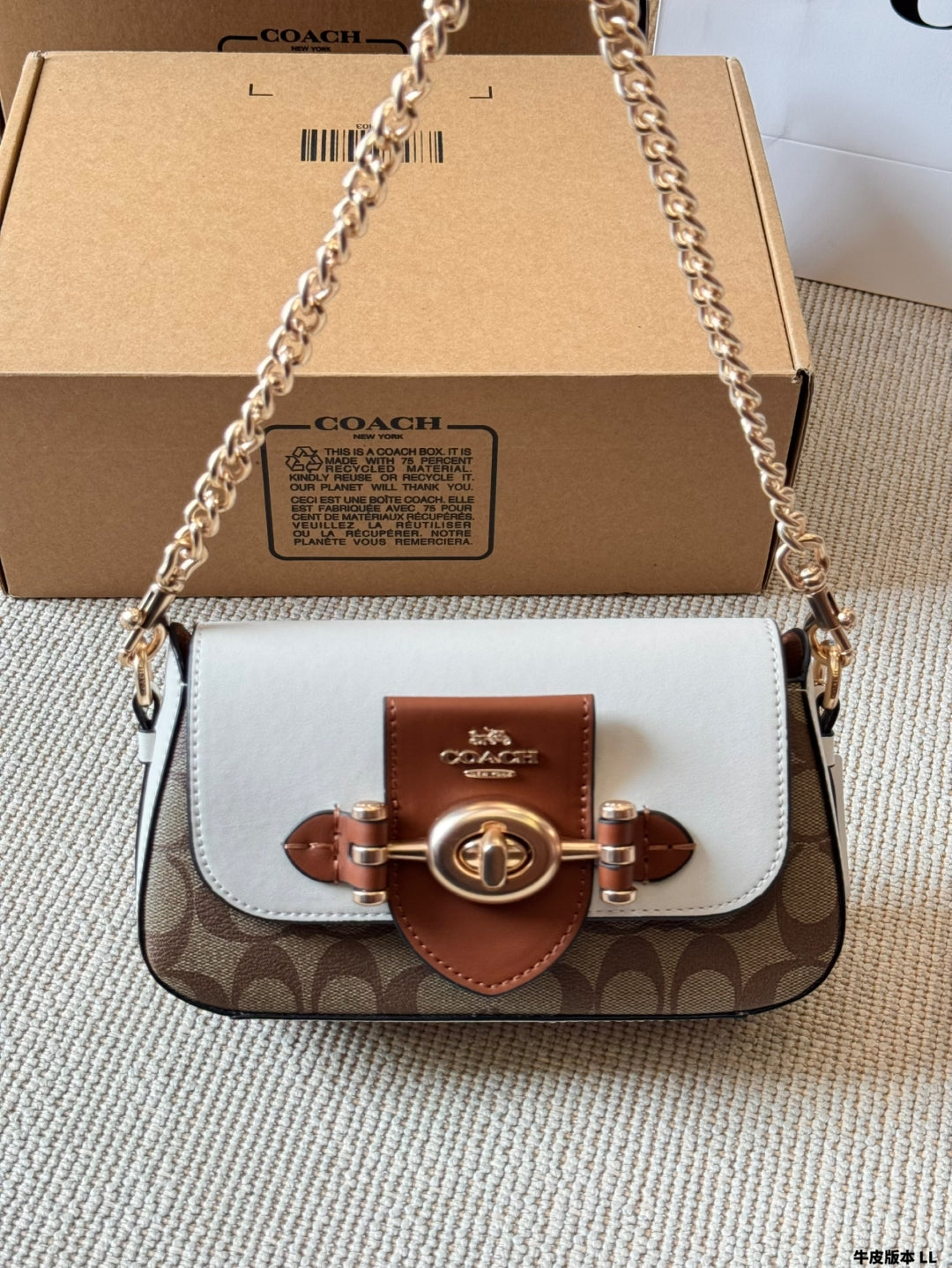 Coach Brie Turnlock Underarm Bag