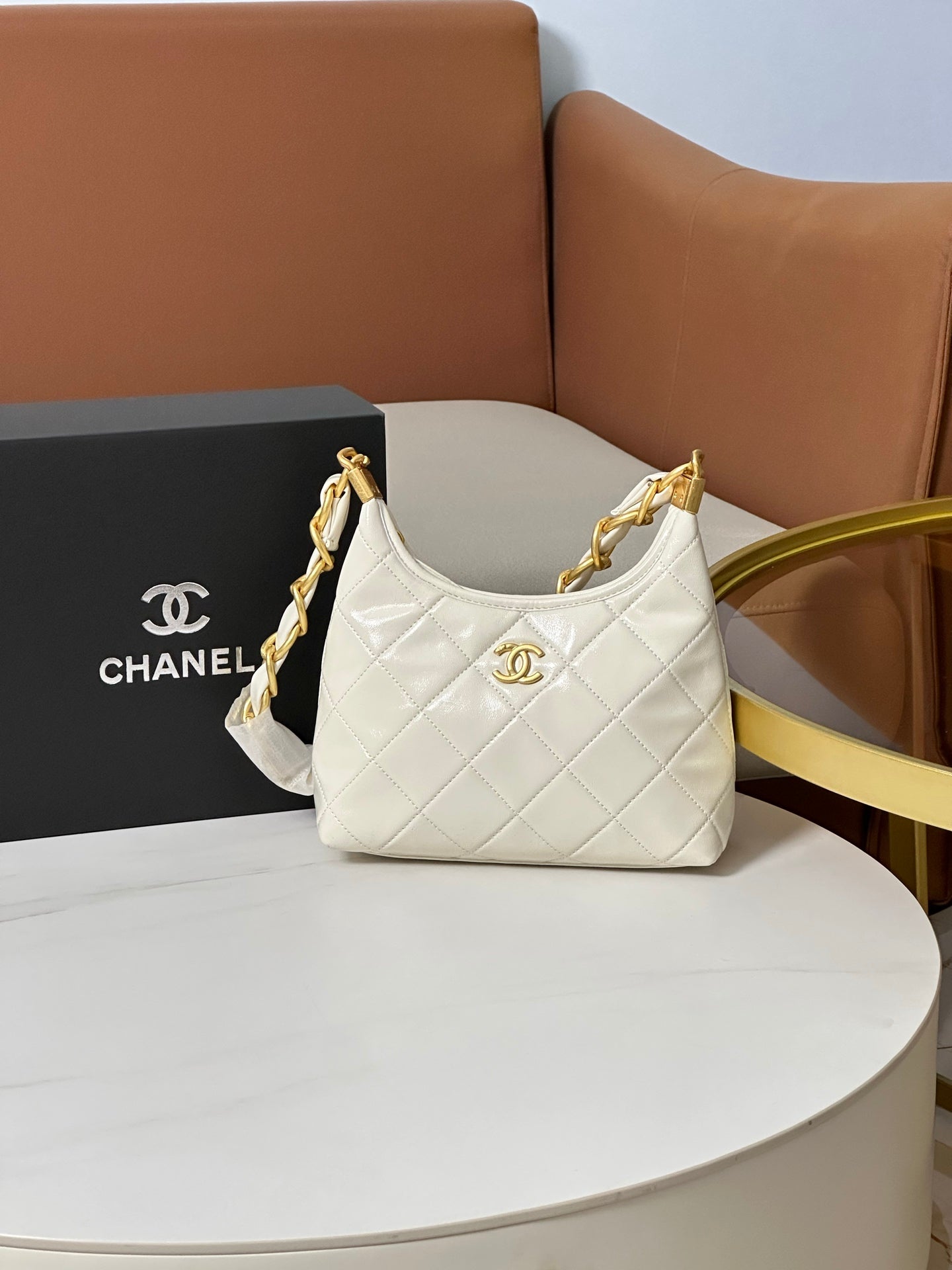 Chanel 2024 New Arrival Hobo Shoulder Bag