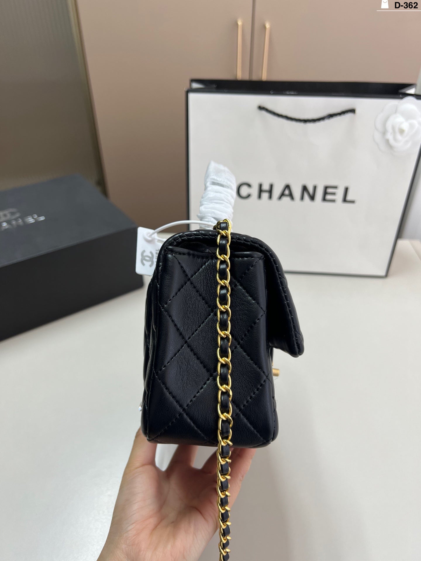 CHANEL Square Handle Bag