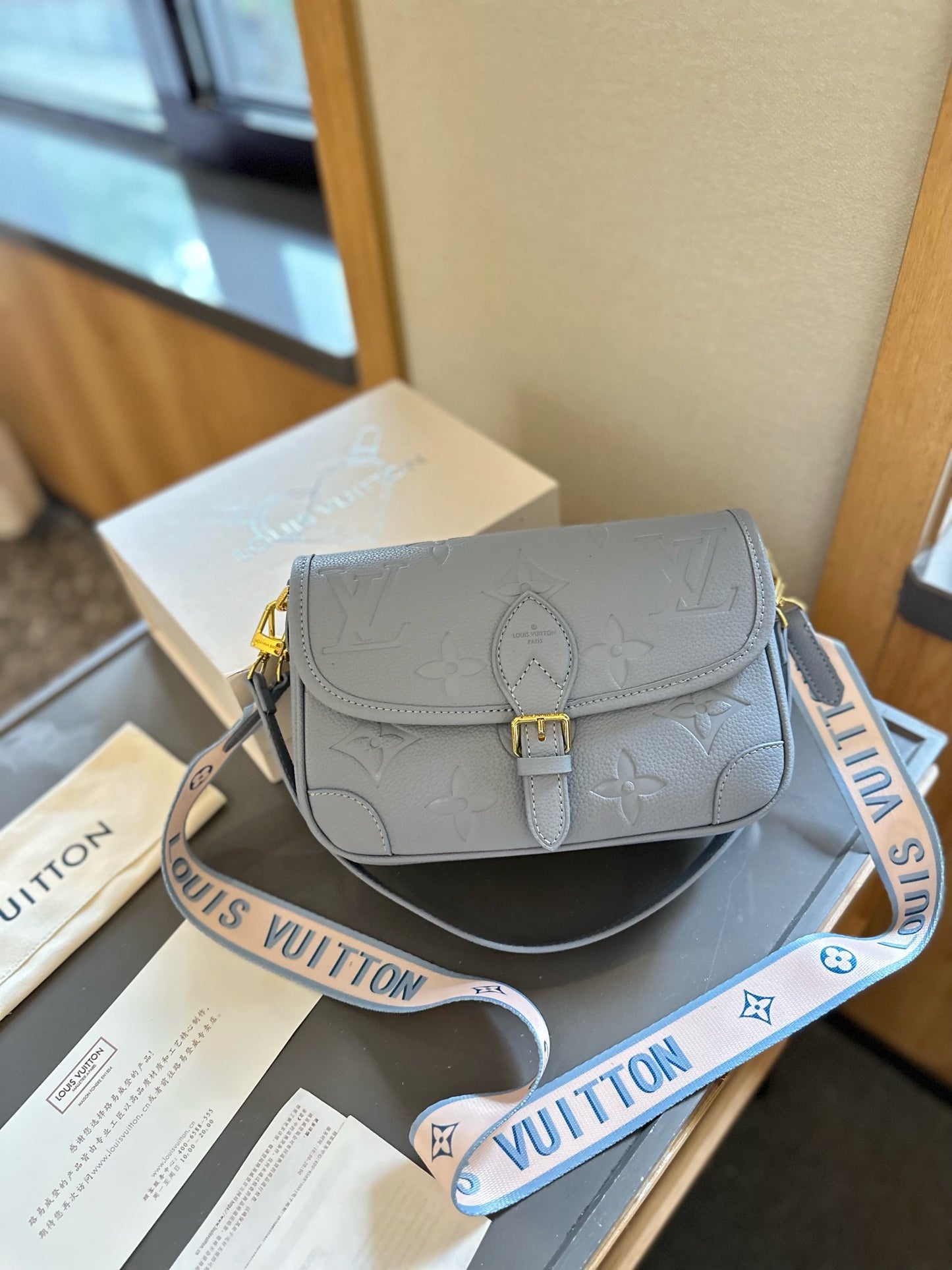 Lv's Baguette Bag exudes a laid-back, French retro vibe.