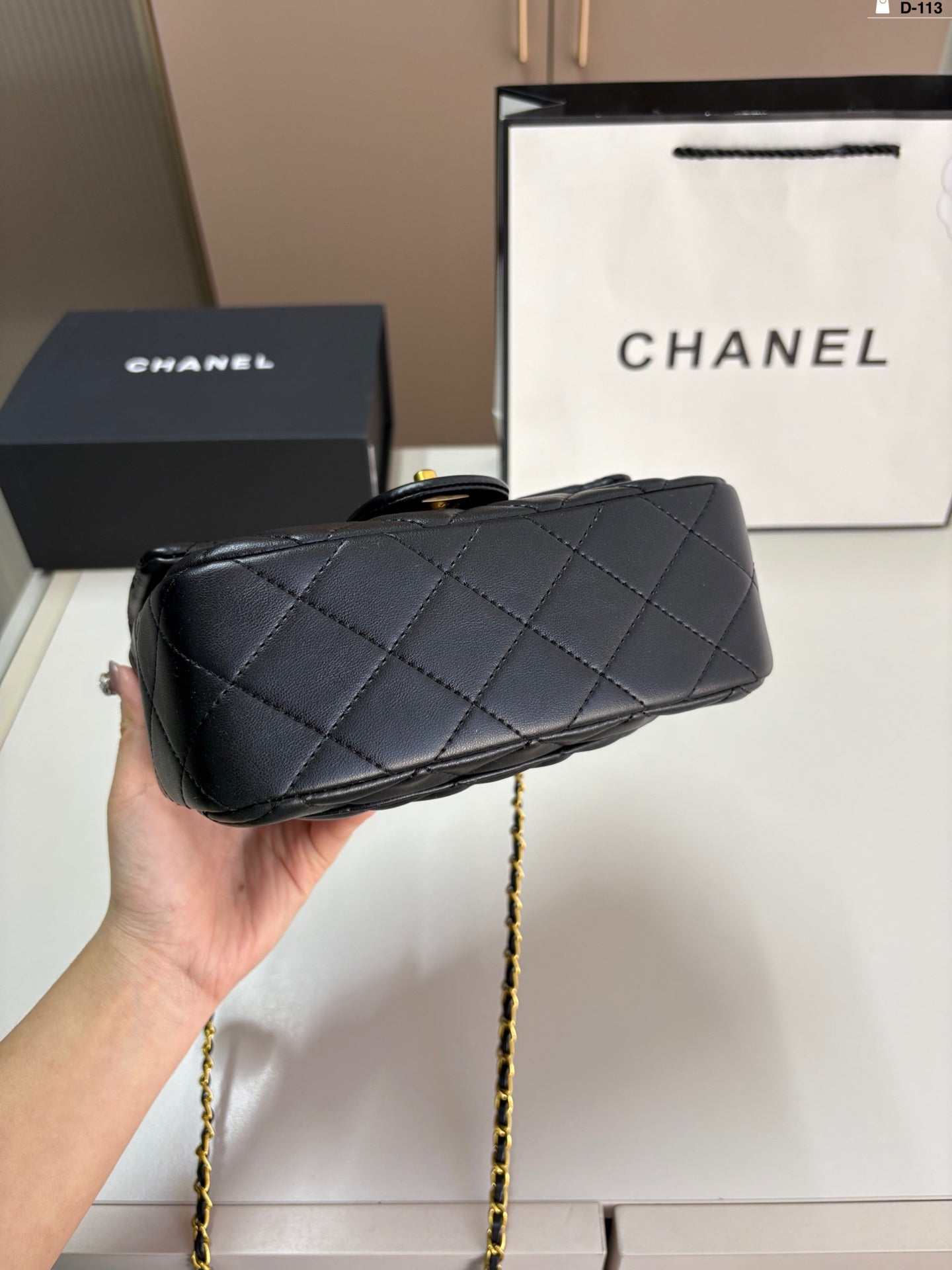 CHANEL Square Handle Bag