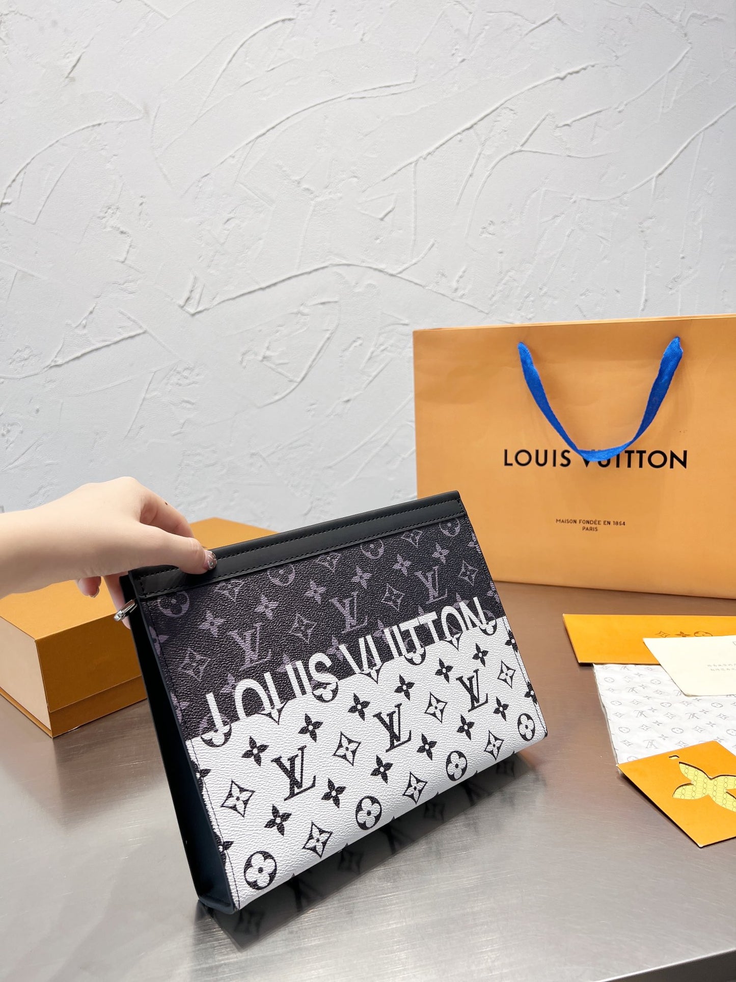 New LV Handbag and Toiletry Bag