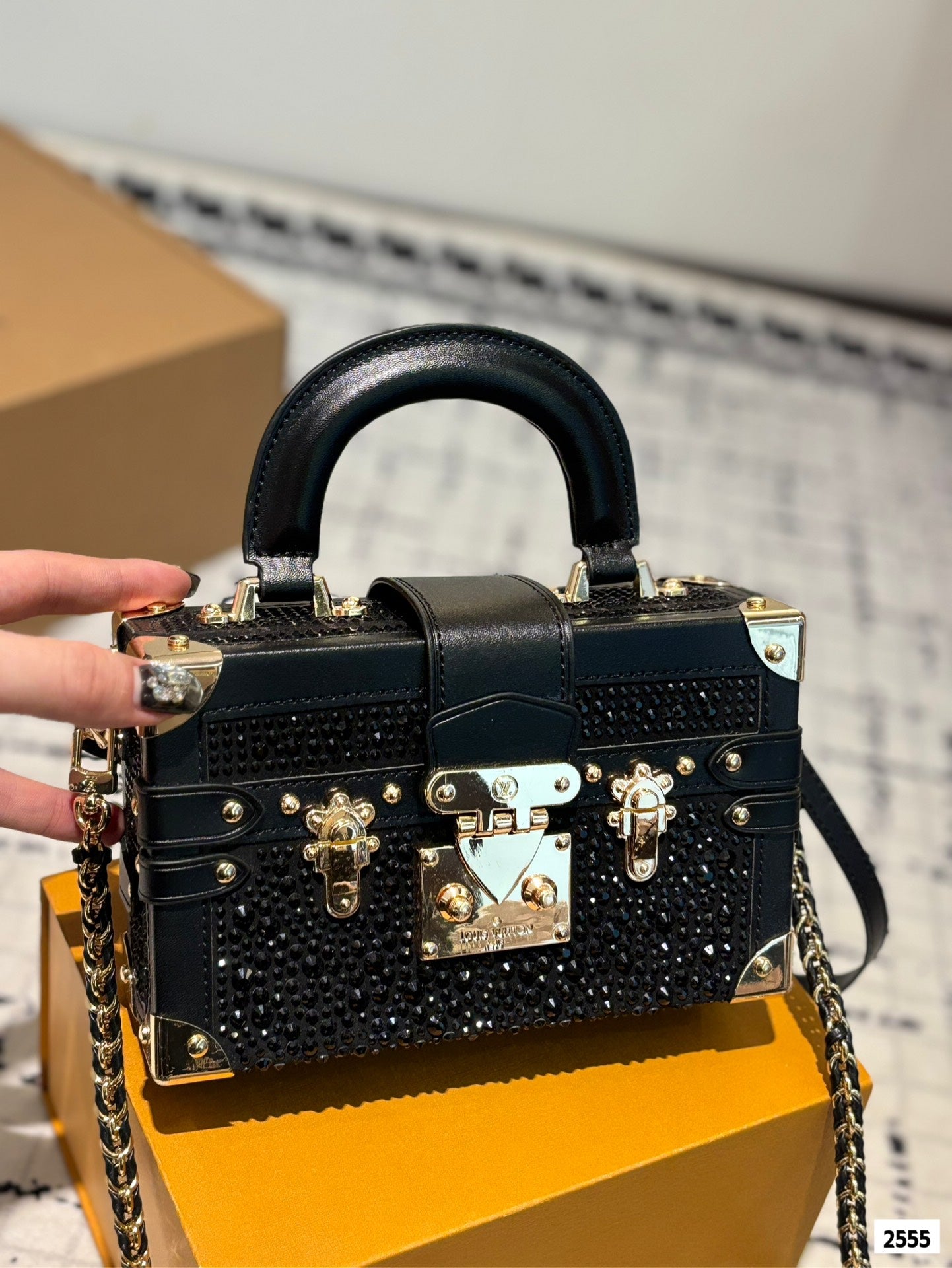 LV Small Hard Case Bag